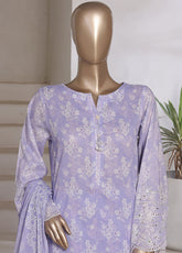Aashkaar By HZ Textile Embroidered Cotton Lawn 3 Piece Stitched Suit HZ25APECLV3 LPE-542